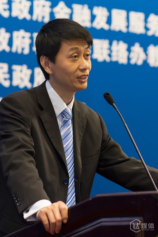 深交所副總經(jīng)理、深圳證券通信公司董事長(zhǎng)鄒勝接受鈦媒體記者采訪
